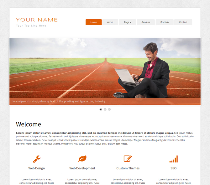 Responsive Bootstrap Theme